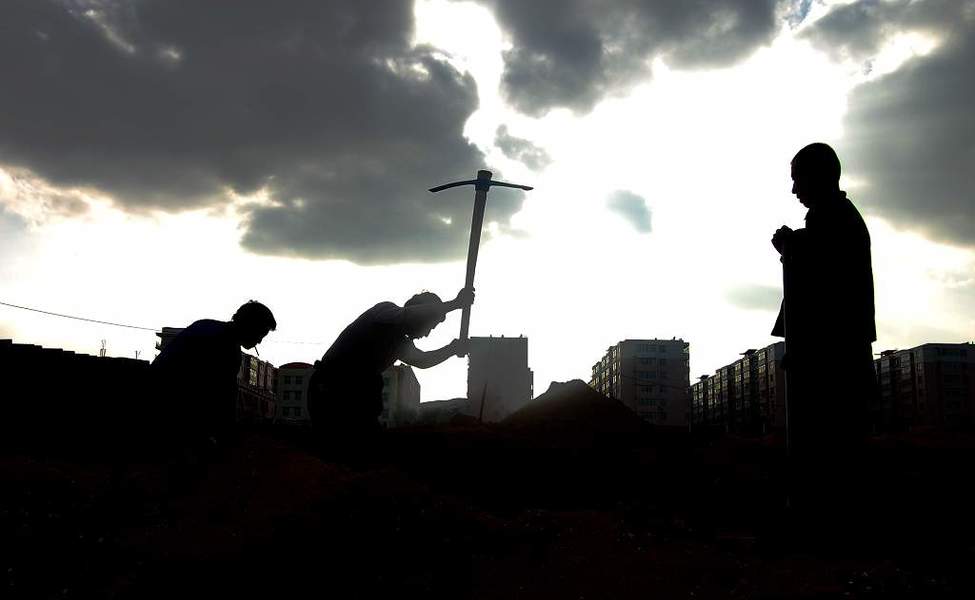 Large migrant worker of china