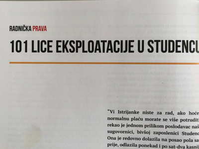 Medium 101 lice eksploatacije u studencu