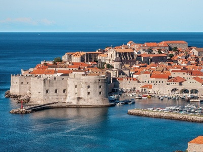 Medium dubrovnik sea