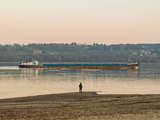 Small novi sad serbia danube ship