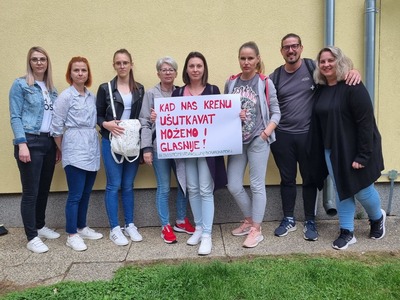 Medium podr%c5%a1ka radnicima u %c5%a1trajku u vrti%c4%87ima