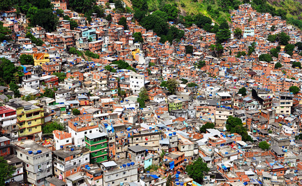 Large favela