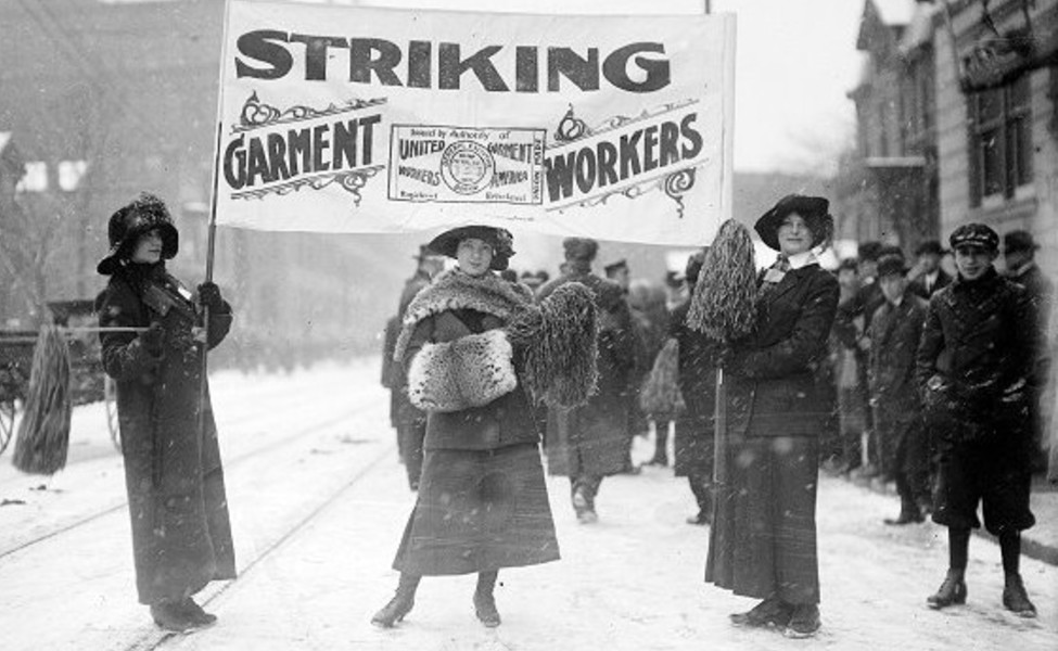 Large 1913 rochester garment workers strike